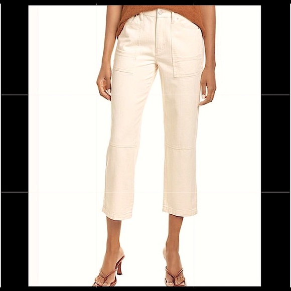 HABITUAL Delia Natural Cropped Jeans - Picture 1 of 4
